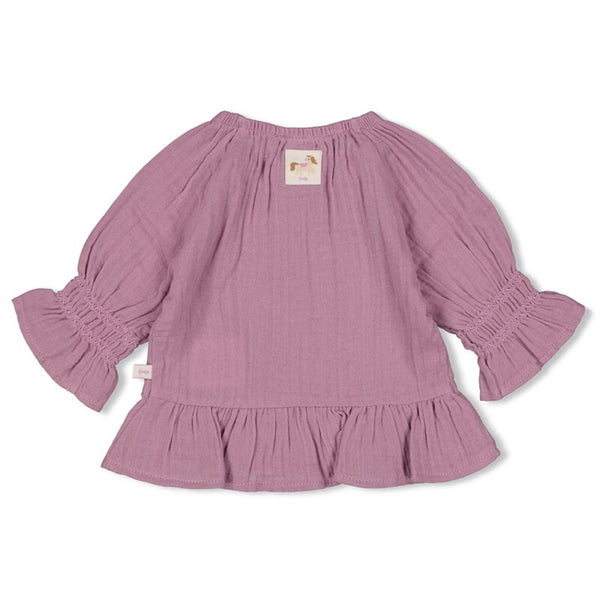 Longsleeve ruches mousseline - Flower Ranch