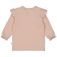 Feetje Longsleeve - Delicate Flower L.roze
