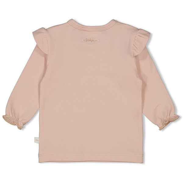 Feetje Longsleeve - Delicate Flower L.roze