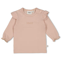 Feetje Longsleeve - Delicate Flower L.roze