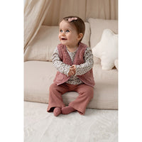 Feetje Longsleeve AOP - Dress to Impress Offwhite melange
