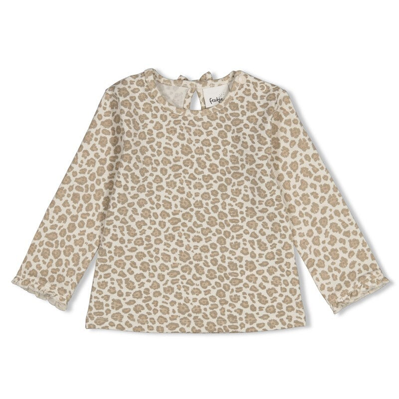 Feetje Longsleeve AOP - Dress to Impress Offwhite melange