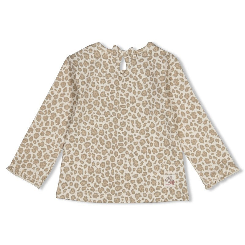 Feetje Longsleeve AOP - Dress to Impress Offwhite melange