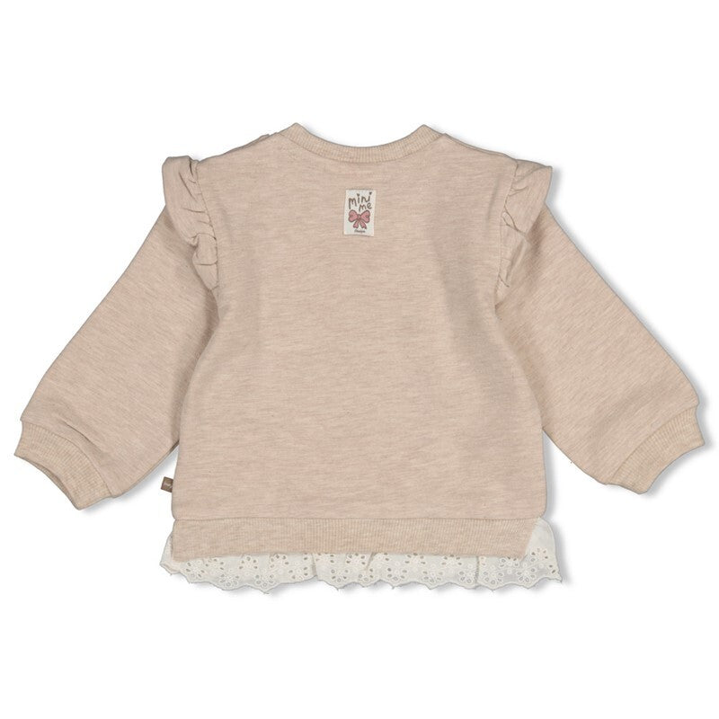 Feetje Sweater - Dress to Impress Taupe melange