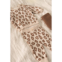 Feetje Broek gebreid AO - The Knits Zand