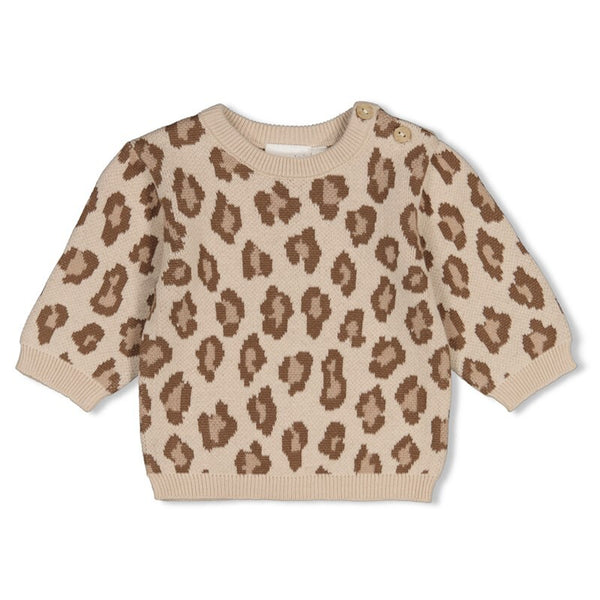 Feetje Sweater gebreid AO - The Knits Zand