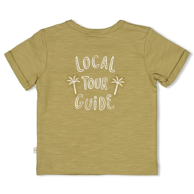 Feetje T-shirt - Safari Savage Groen