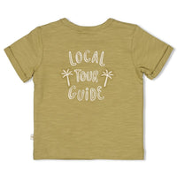 Feetje T-shirt - Safari Savage Groen