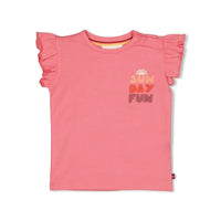 Feetje T-shirt - Salsa Sunset Roze