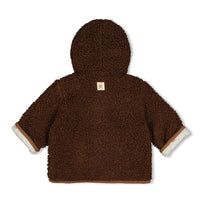 Omkeerbaar teddy jasje met capuchon - Tiny Timber Tales