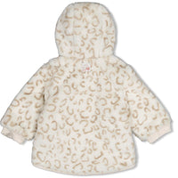 Feetje Fake fur jasje met capuchon - Dress to Impress Offwhite