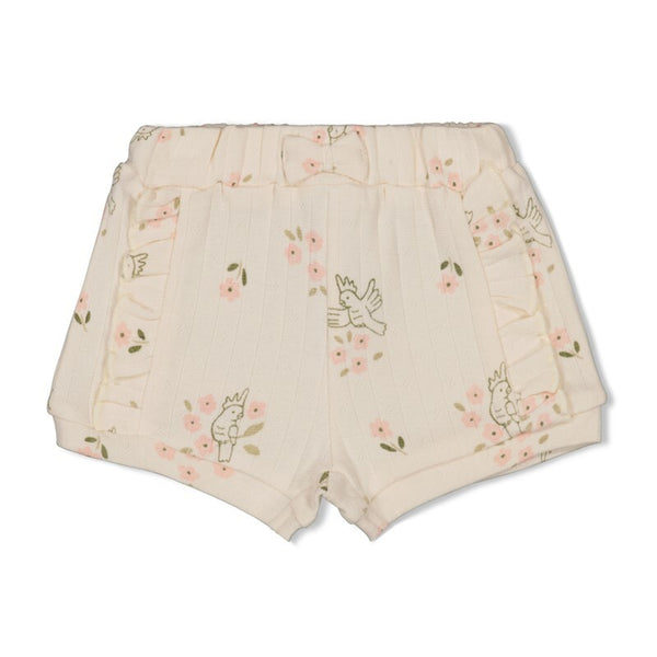 Short pointelle rib AOP - Let Your Dreams Blossom