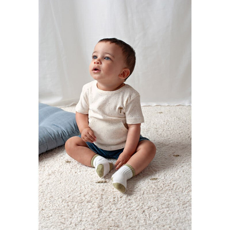 Feetje Short jogg denim - Safari Savage L.blauw denim