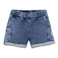 Feetje Short jogg denim - Safari Savage L.blauw denim
