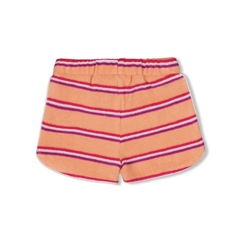 Short streep badstof - Love Peace Aloha