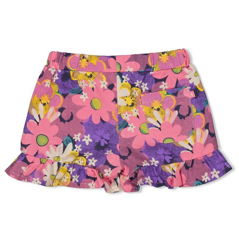 Short ruches AOP - Rolling into Spring