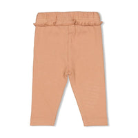 Feetje Legging rib - Dancing In The Moonlight Terra pink