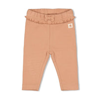 Feetje Legging rib - Dancing In The Moonlight Terra pink