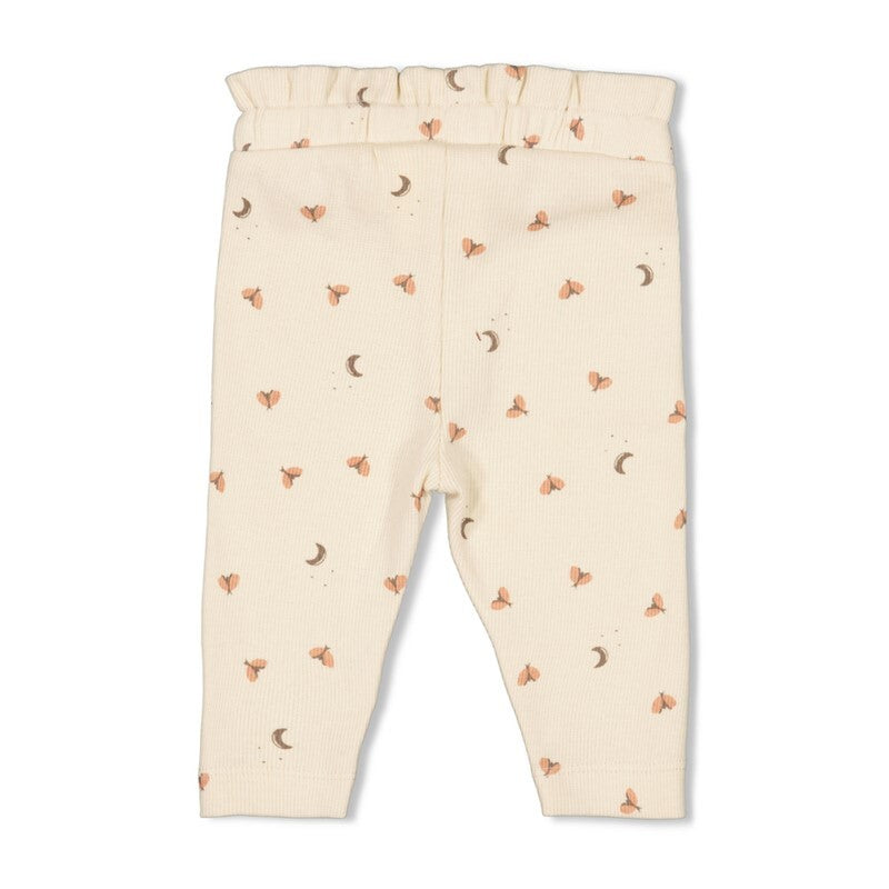 Feetje Legging rib AOP - Dancing In The Moonlight Offwhite