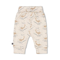Feetje Broek AOP - Narwal Offwhite melange