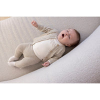 Feetje Broek gebreid - The Knits Taupe melange