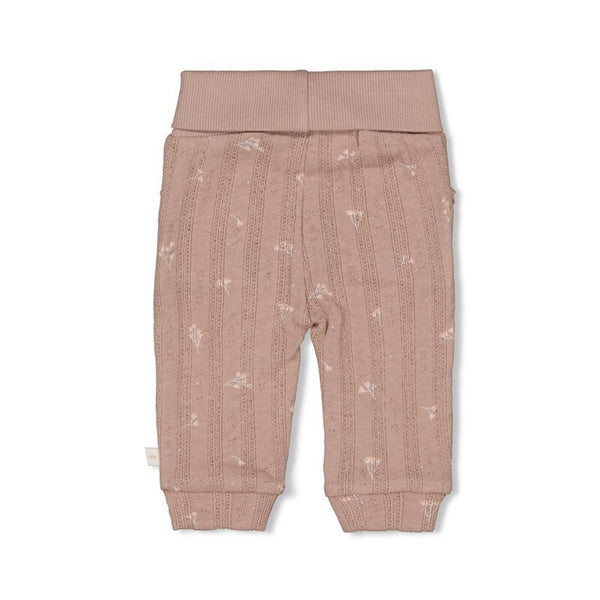 Broek pointelle rib AOP - Delicate Flower