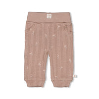 Broek pointelle rib AOP - Delicate Flower