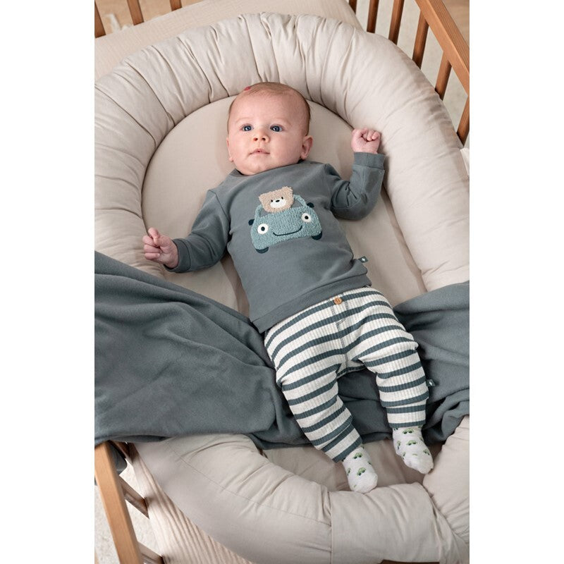 Broek rib met streep - Beep Beep