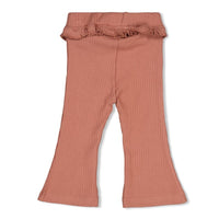 Feetje Flare broek rib - Dress to Impress Mauve