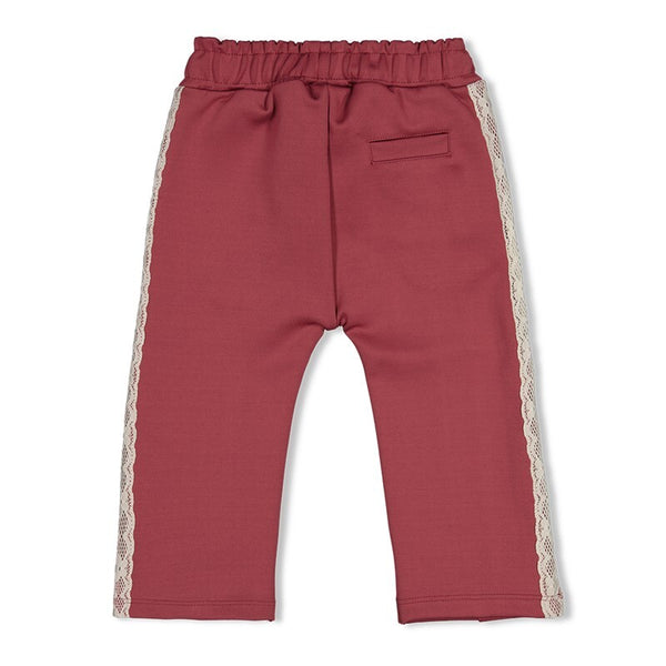 Feetje Sporty broek - Moon Flowers Mauve