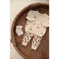 Feetje Broek gebreid AO - The Knits Zand