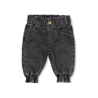 Feetje Broek denim met borduurdsels - Winter Denims Antraciet