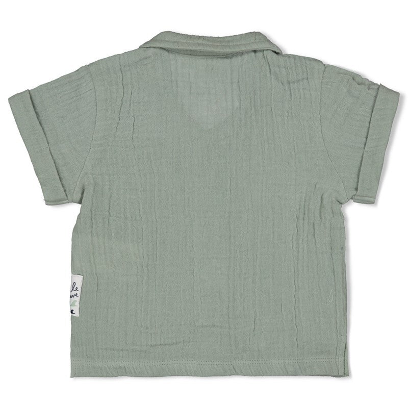 Feetje Blouse mousseline - Summer Woven Zeegroen