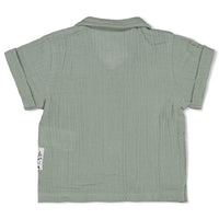 Feetje Blouse mousseline - Summer Woven Zeegroen