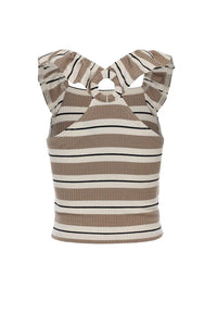 10Sixteen striped Top