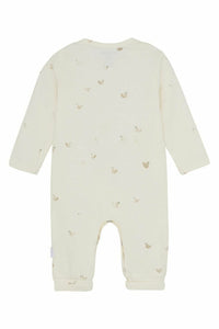 Noppies babypakje lange mouw nolan Animal off white