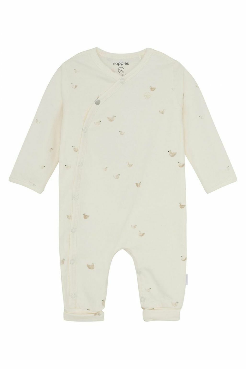 Noppies babypakje lange mouw nolan Animal off white