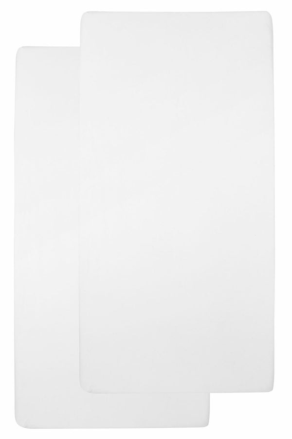 Meyco molton stretch hoeslaken 2-pack