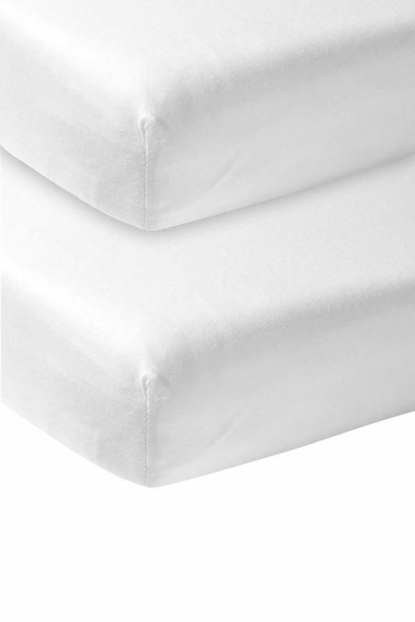 Meyco molton stretch hoeslaken 2-pack