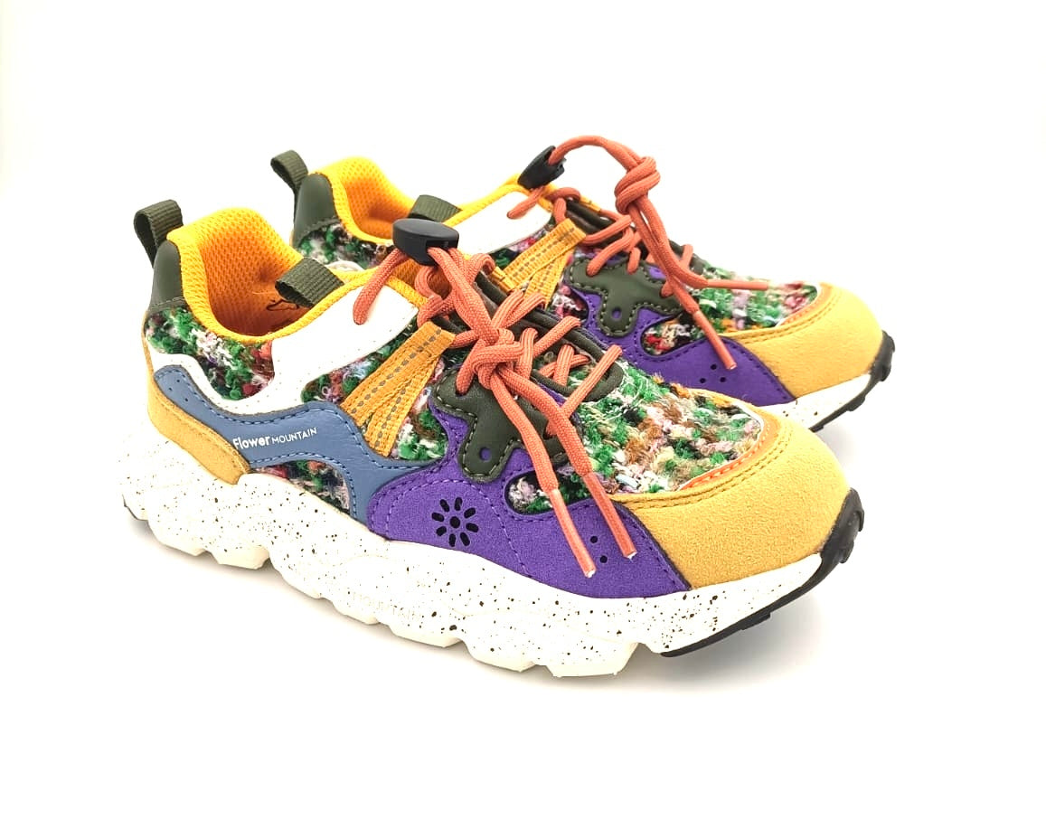 sneakers flower mountain