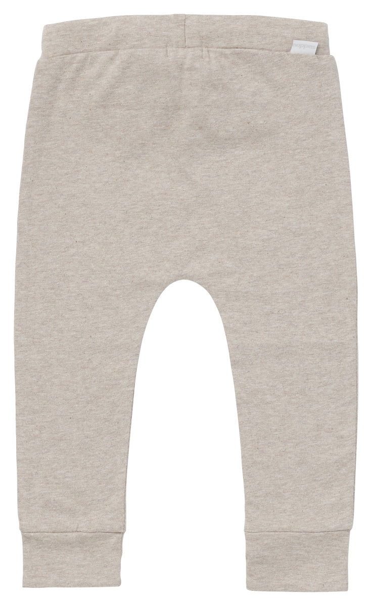 Noppies uni jersey broekje Melissa Taupe melange