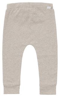 Noppies uni jersey broekje Melissa Taupe melange