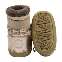 Mikk-Line Snow Boot Glitter Champagne glitter