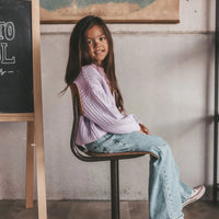 Yourwishes Denim | Wide Leg Pants Sky blue