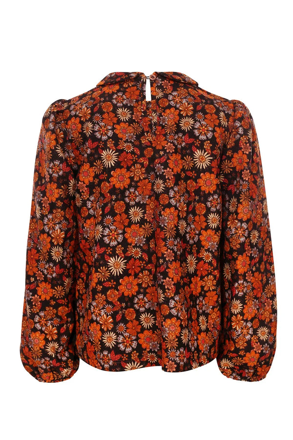 Little Retro rib blouse