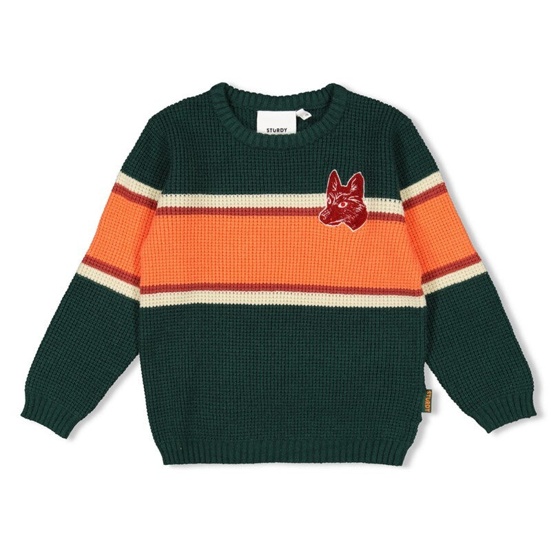 Sweater gebreid - Chasing Trails