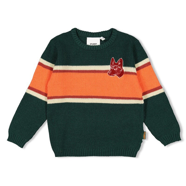 Sweater gebreid - Chasing Trails