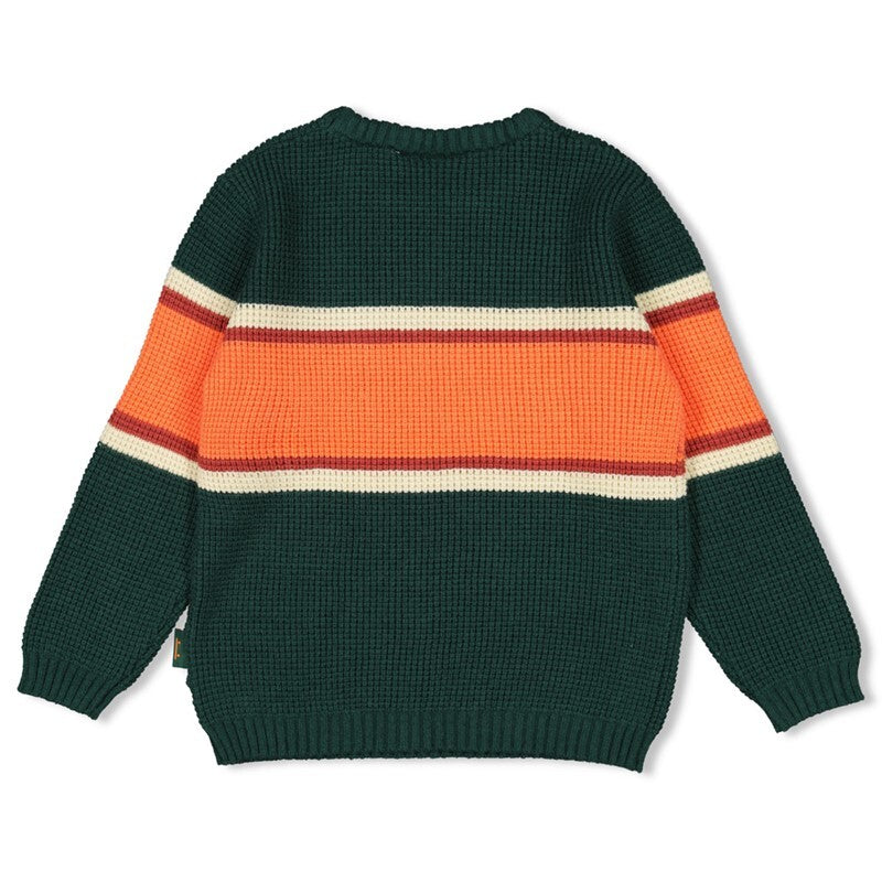 Sweater gebreid - Chasing Trails