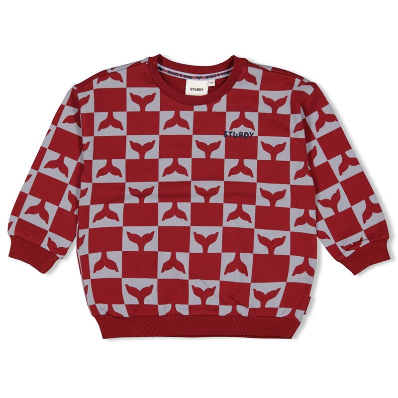 Sweater AOP - Waves and Whales