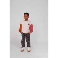 Sweater met backprint oversized - Mountain top